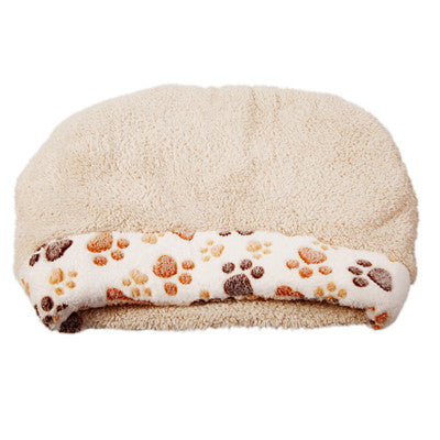 2017 High Quality Kitten Cat  Cave Pet Warm Winter Dog Bed House Puppy Sleeping Mat Dog Pad Nest