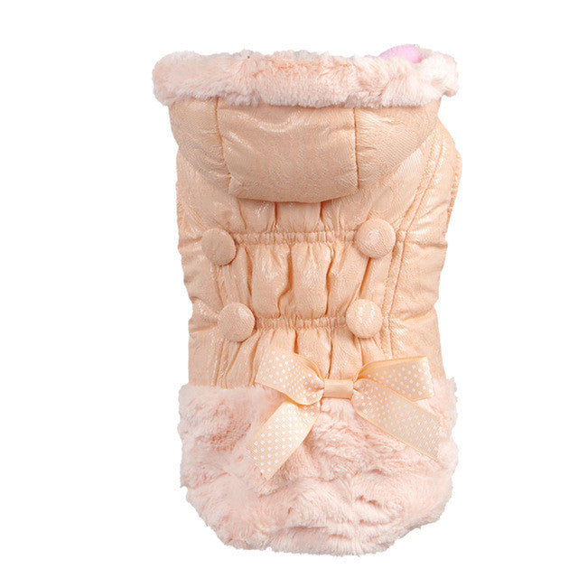 New Arrival Winter Dog Clothes Blend Dog Down Coat Puffy Jacket for Small Dogs Luxury High Quality Thick Warm Puppy Clothes