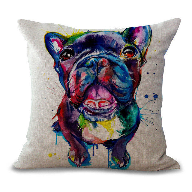 Bullfight Dog Pillow Cases
