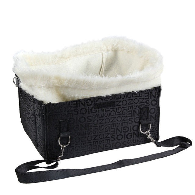 New High Quality Pet Cat Dog Carriers Foldable Car Booster Seat Bag Tote Travel Bed For Dog