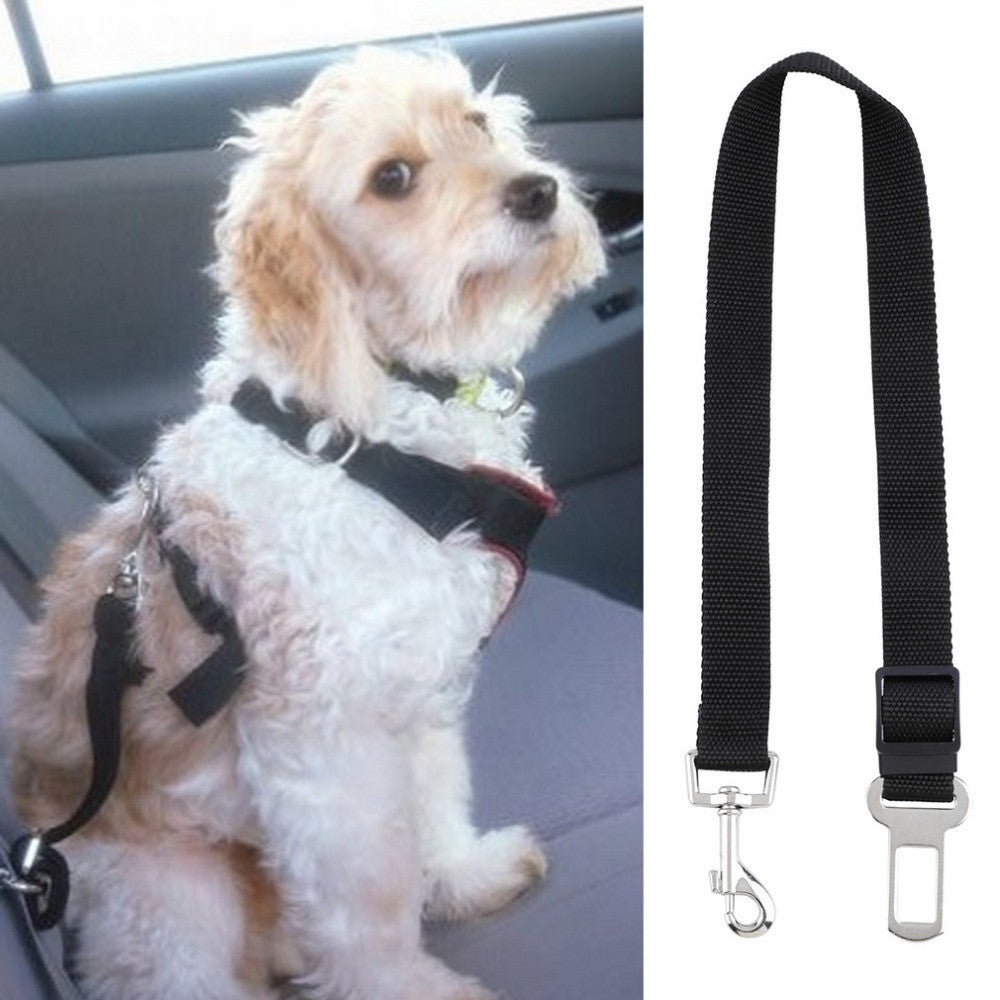 2017 Top Quality Dog Safety Seat Belt Restraint 12''-24'' For Car Van Lock Adjustable Pet Lead